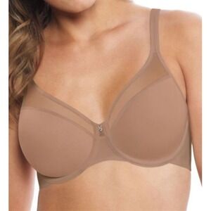 NWOTD Bali 36D 1 Smooth U Light Convertible Full-Coverage Bra 3439 Beige 111107